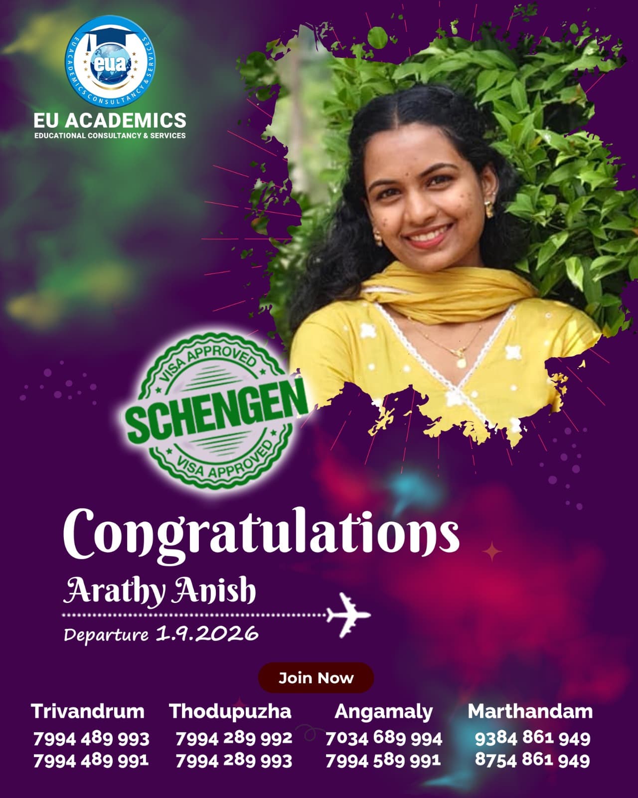ARATHY ANISH testimonial