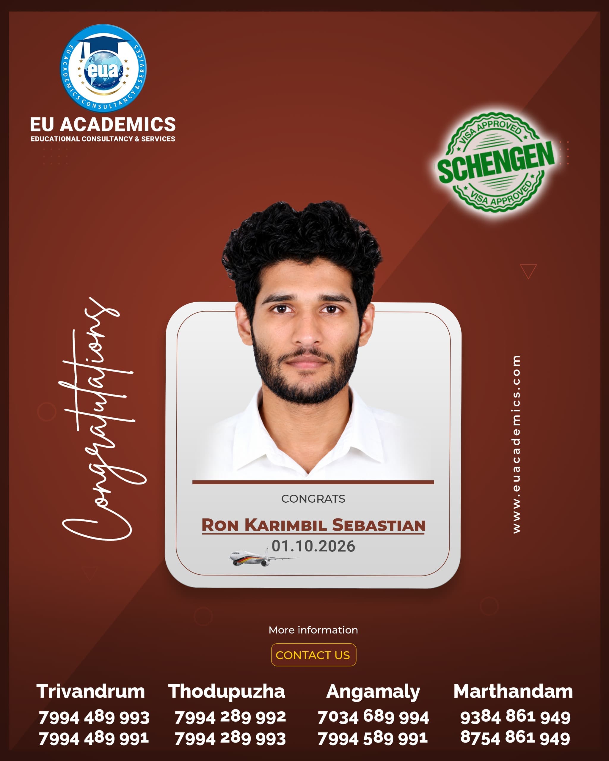 RON K SEBASTIAN testimonial
