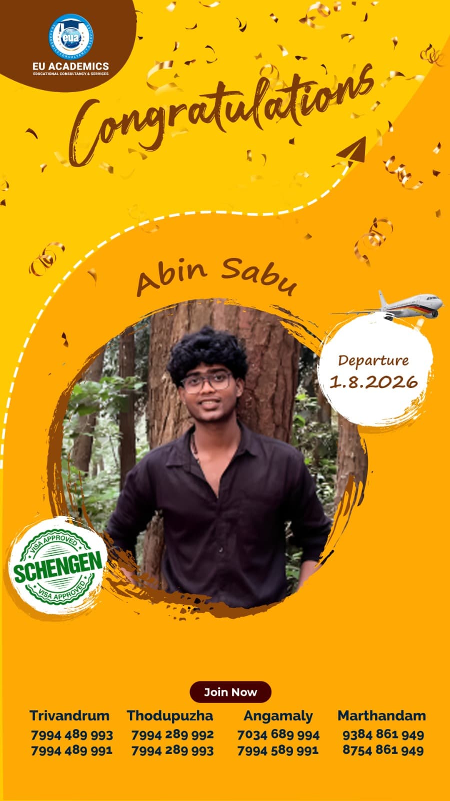 Abin Sabu testimonial